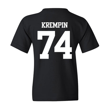 Texas A&M - NCAA Football : Zaden Krempin - Statement Youth T-Shirt-1
