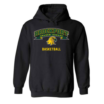 Brockport - NCAA Men's Basketball : Camron Dyer - Classic Shersey Hooded Sweatshirt-0