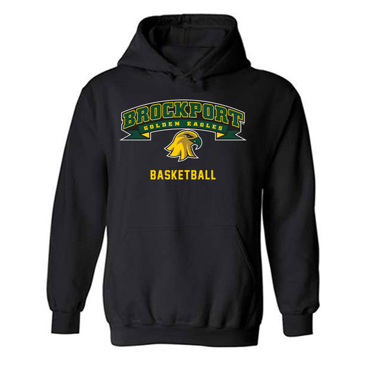 Brockport - NCAA Men's Basketball : Camron Dyer - Classic Shersey Hooded Sweatshirt-0