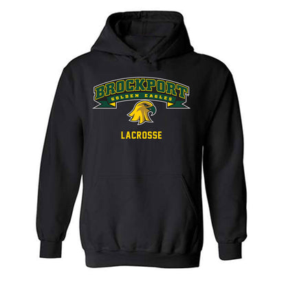 Brockport - NCAA Men's Lacrosse : Luke L'Amoreaux - Classic Shersey Hooded Sweatshirt-0