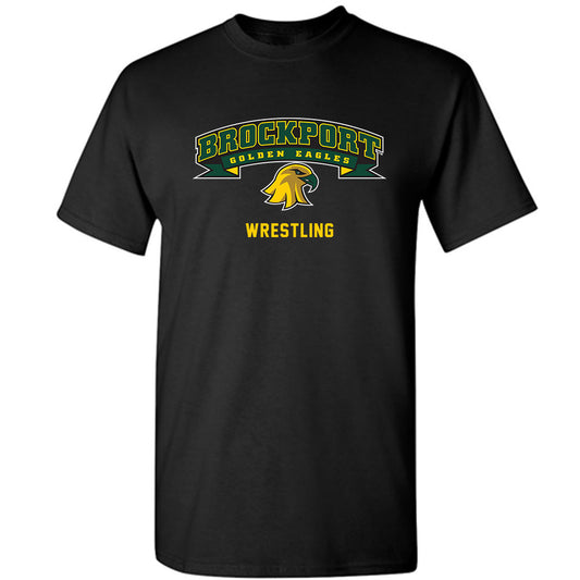 Brockport - NCAA Wrestling : Brandon Drummond II - Classic Shersey T-Shirt-0