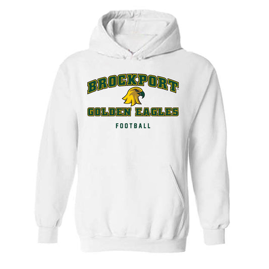 Brockport - NCAA Football : Joseph Maniaci - Classic Shersey Hooded Sweatshirt-0