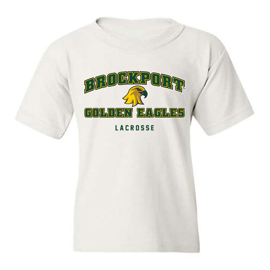 Brockport - NCAA Men's Lacrosse : Luke L'Amoreaux - Classic Shersey Youth T-Shirt-0