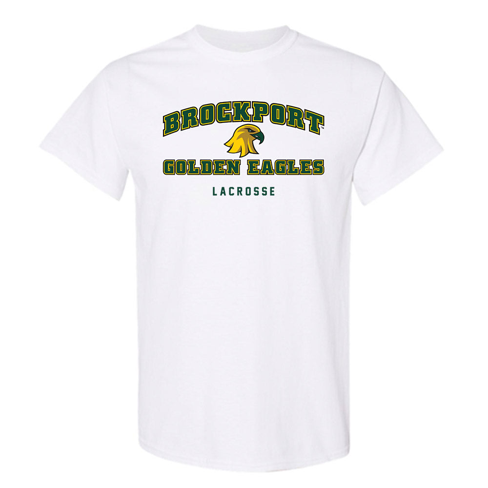 Brockport - NCAA Men's Lacrosse : Luke L'Amoreaux - Classic Shersey T-Shirt-0