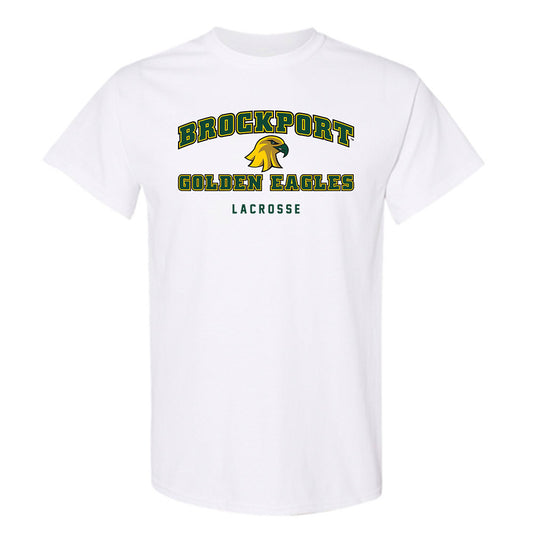 Brockport - NCAA Men's Lacrosse : Luke L'Amoreaux - Classic Shersey T-Shirt-0