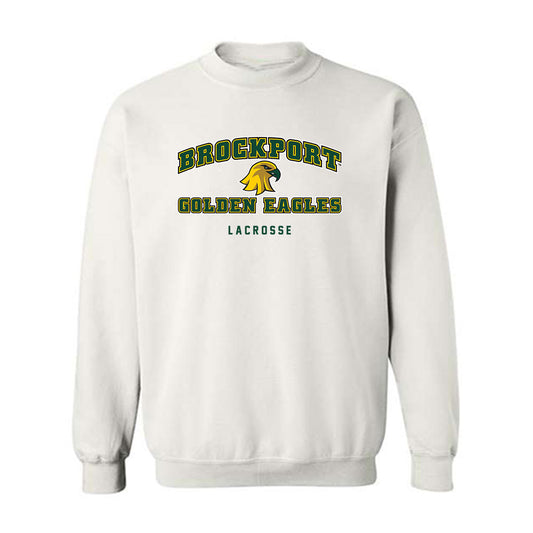 Brockport - NCAA Men's Lacrosse : Luke L'Amoreaux - Classic Shersey Crewneck Sweatshirt-0
