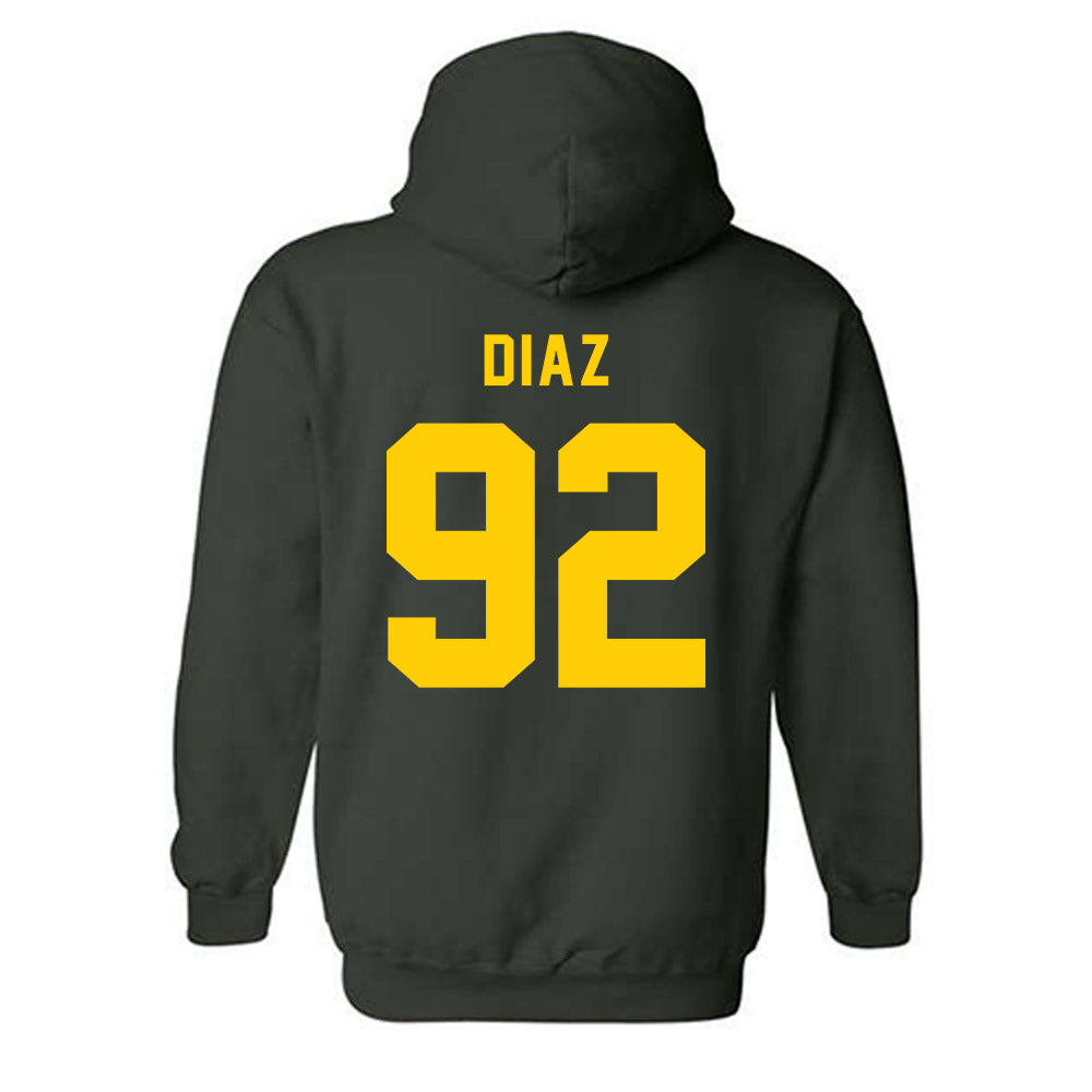 Brockport - NCAA Football : Anthony Diaz - Classic Shersey Hooded Sweatshirt-1