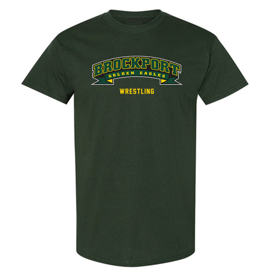 Brockport - NCAA Wrestling : Brandon Drummond II - Classic Shersey T-Shirt-0