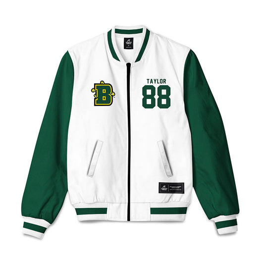 Brockport - NCAA Men's Ice Hockey : Aidan Taylor - Bomber Jacket-0