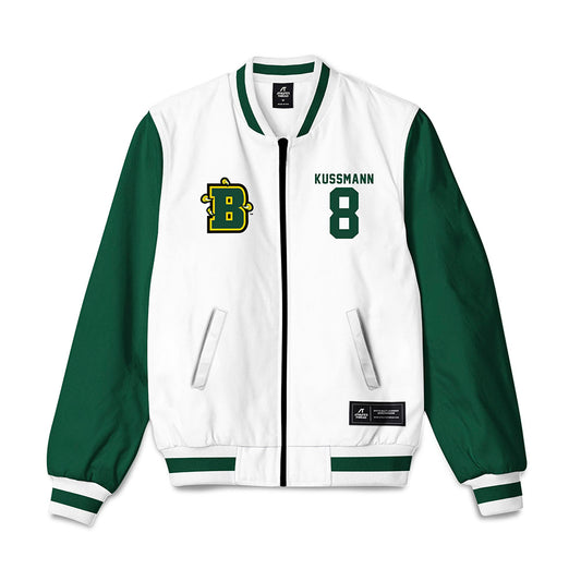 Brockport - NCAA Men's Ice Hockey : Kyle Kussmann - Bomber Jacket-0