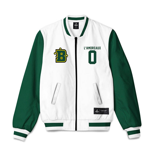 Brockport - NCAA Men's Lacrosse : Luke L'Amoreaux - Bomber Jacket-0