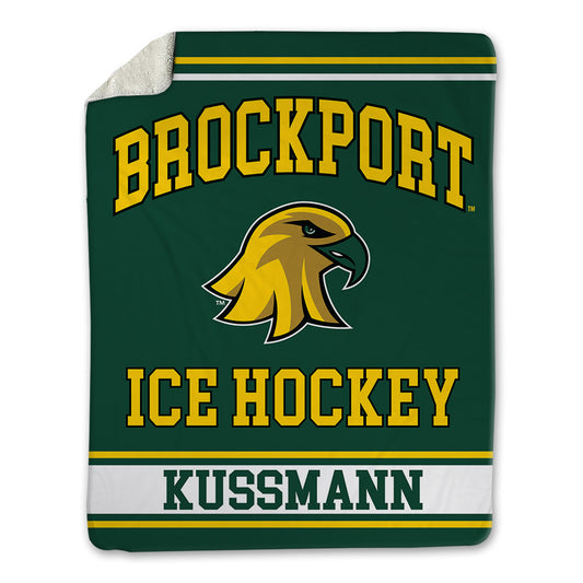 Brockport - NCAA Men's Ice Hockey : Kyle Kussmann - Blanket-0