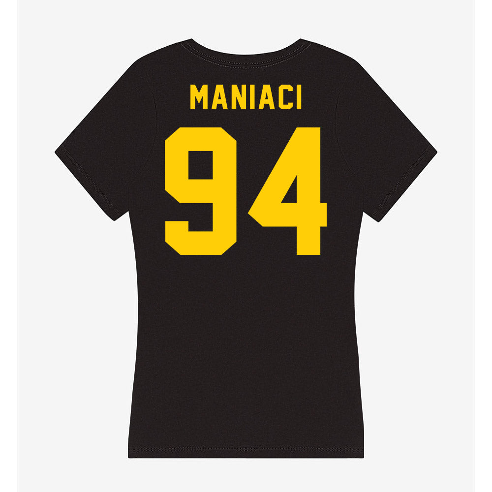 Brockport - NCAA Football : Joseph Maniaci - Women's V-Neck T-Shirt-1