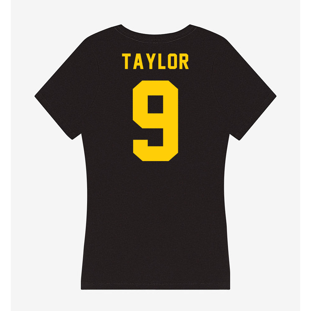 Brockport - NCAA Men's Ice Hockey : Aidan Taylor - Women's V-Neck T-Shirt-1