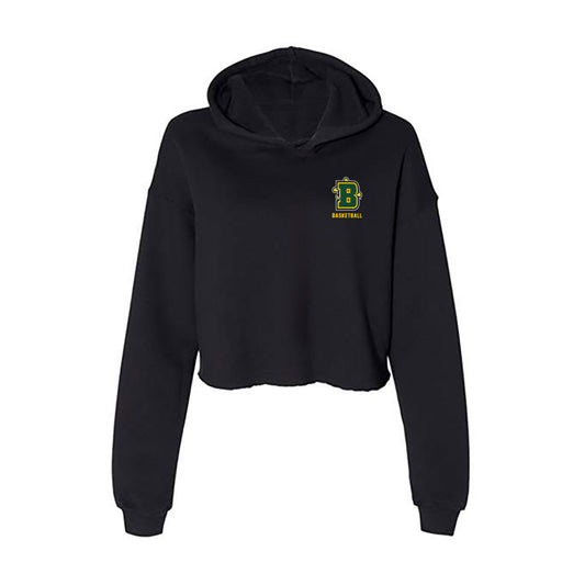 Brockport - NCAA Men's Basketball : Camron Dyer - Women's Crop Fleece Hoodie-0