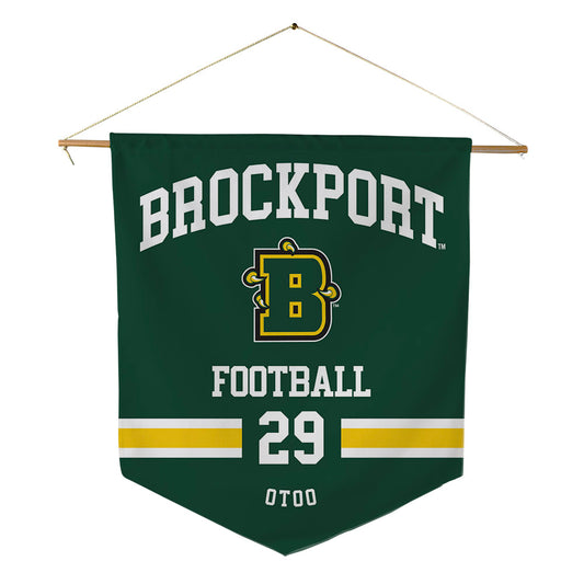 Brockport - NCAA Football : Jonathan Otoo - Pennant - 18" x 21"-0