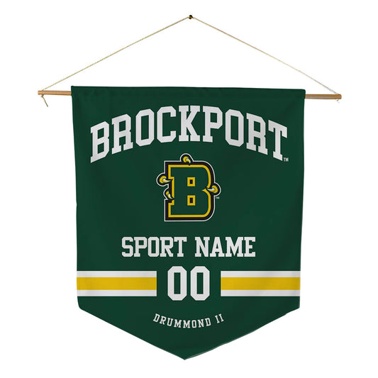 Brockport - NCAA Wrestling : Brandon Drummond II - Pennant - 18" x 21"-0