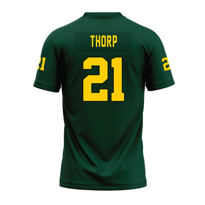 Brockport - NCAA Football : Colton Thorp - Green Premium Football Jersey-1