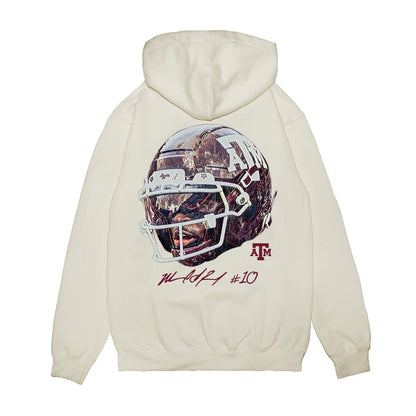 Texas A&M - NCAA Football : Marcel Reed - Game Face Premium Hooded Sweatshirt-1