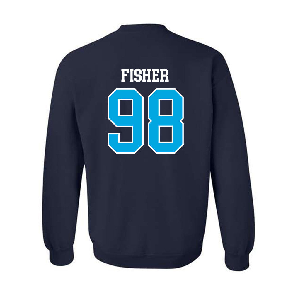 Dakota State - NCAA Football : Jaden Fisher - Classic Shersey Crewneck Sweatshirt-1