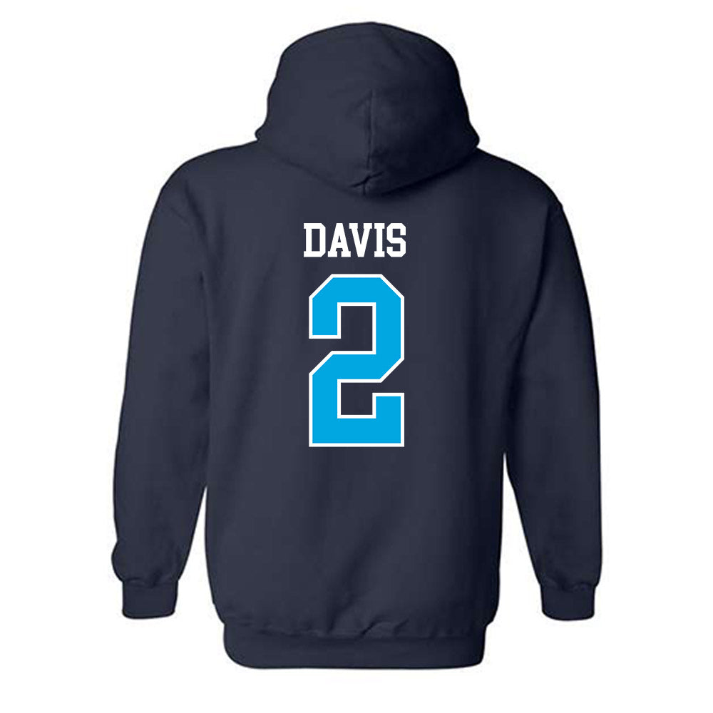 Dakota State - NCAA Football : Trajan Davis - Classic Shersey Hooded Sweatshirt-1