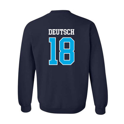 Dakota State - NCAA Football : Lane Deutsch - Classic Shersey Crewneck Sweatshirt-1