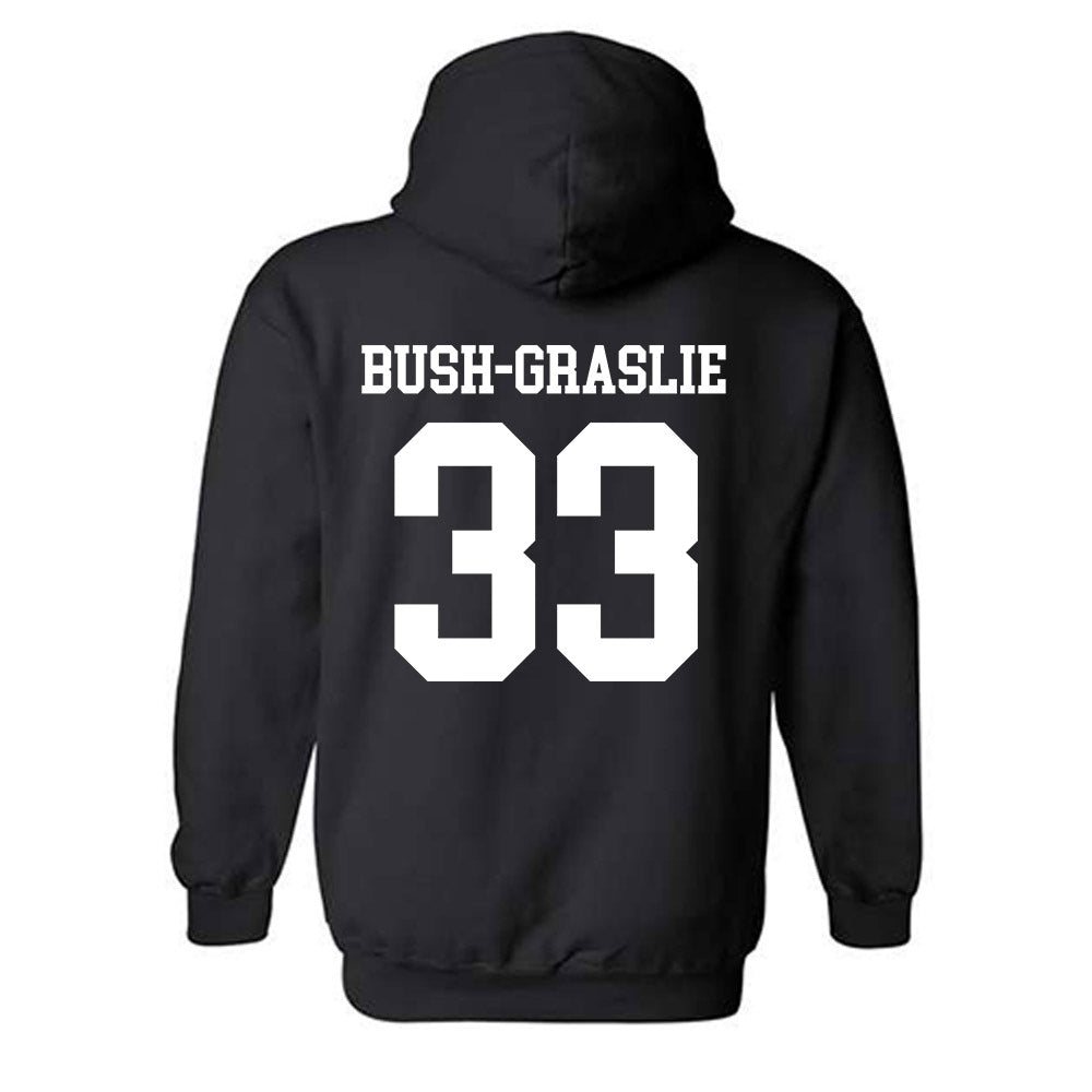 Dakota State - NCAA Football : Spencer Bush-Graslie - Classic Shersey Hooded Sweatshirt-1