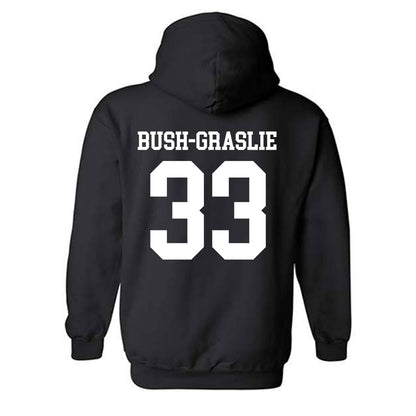 Dakota State - NCAA Football : Spencer Bush-Graslie - Classic Shersey Hooded Sweatshirt-1