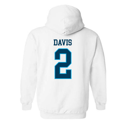 Dakota State - NCAA Football : Trajan Davis - Classic Shersey Hooded Sweatshirt-1