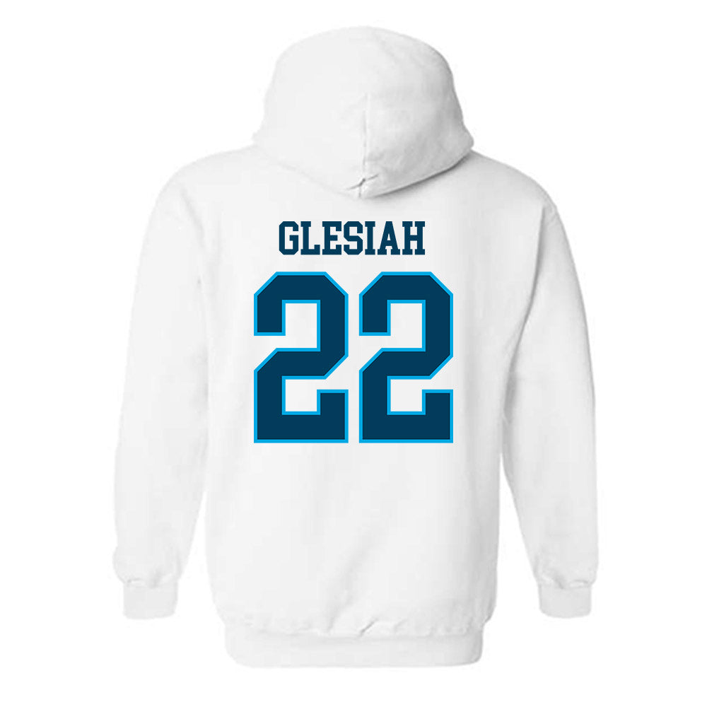 Dakota State - NCAA Football : Sam Glesiah - Classic Shersey Hooded Sweatshirt-1