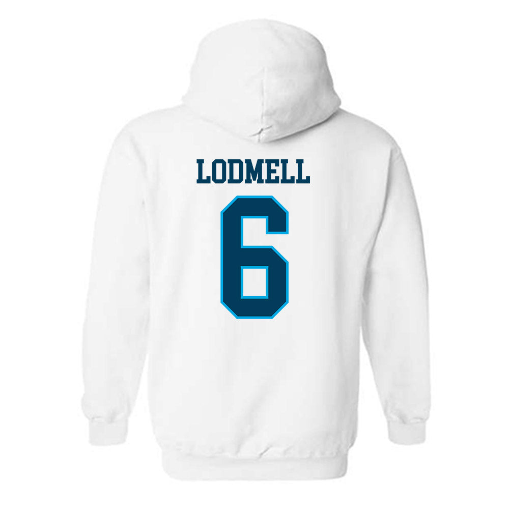 Dakota State - NCAA Football : Devin Lodmell - Classic Shersey Hooded Sweatshirt-1