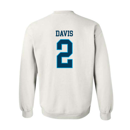 Dakota State - NCAA Football : Trajan Davis - Classic Shersey Crewneck Sweatshirt-1