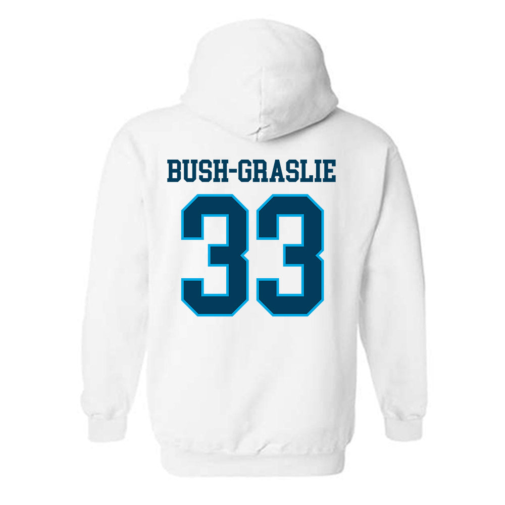 Dakota State - NCAA Football : Spencer Bush-Graslie - Classic Shersey Hooded Sweatshirt-1