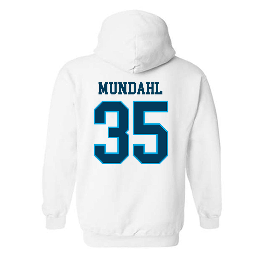 Dakota State - NCAA Football : Elijah Mundahl - Classic Shersey Hooded Sweatshirt-1