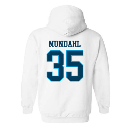 Dakota State - NCAA Football : Elijah Mundahl - Classic Shersey Hooded Sweatshirt-1