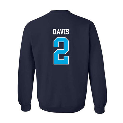 Dakota State - NCAA Football : Trajan Davis - Classic Shersey Crewneck Sweatshirt-1