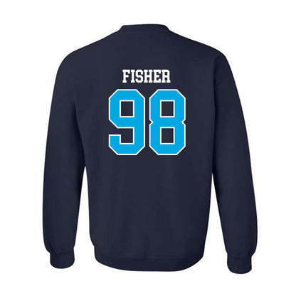 Dakota State - NCAA Football : Jaden Fisher - Classic Shersey Crewneck Sweatshirt-1