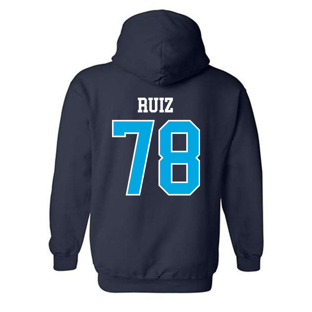 Dakota State - NCAA Football : Uziel Ruiz - Classic Shersey Hooded Sweatshirt-1