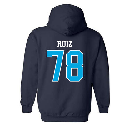 Dakota State - NCAA Football : Uziel Ruiz - Classic Shersey Hooded Sweatshirt-1