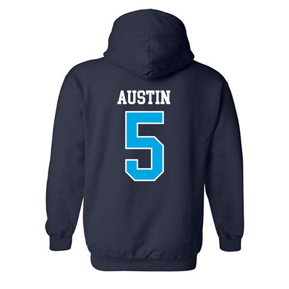Dakota State - NCAA Football : Alec Austin - Classic Shersey Hooded Sweatshirt-1