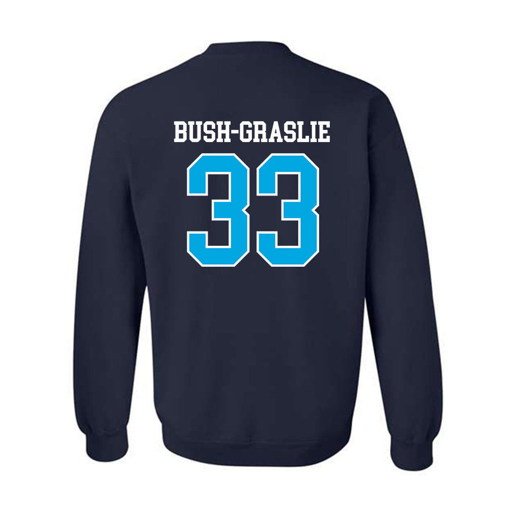 Dakota State - NCAA Football : Spencer Bush-Graslie - Classic Shersey Crewneck Sweatshirt-1