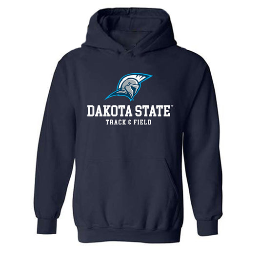 Dakota State - NCAA Men's Track & Field : Jagger Lombard - Classic Shersey Hooded Sweatshirt-0