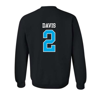 Dakota State - NCAA Football : Trajan Davis - Classic Shersey Crewneck Sweatshirt-1
