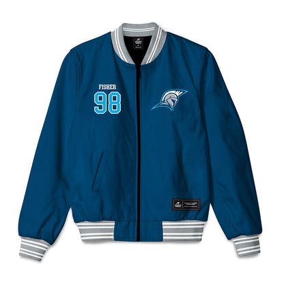 Dakota State - NCAA Football : Jaden Fisher - Bomber Jacket-0