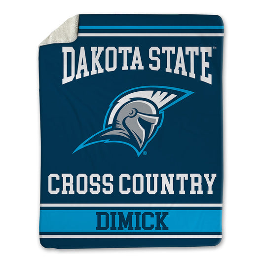 Dakota State - NCAA Men's Cross Country : Hunter Dimick - Blanket-0
