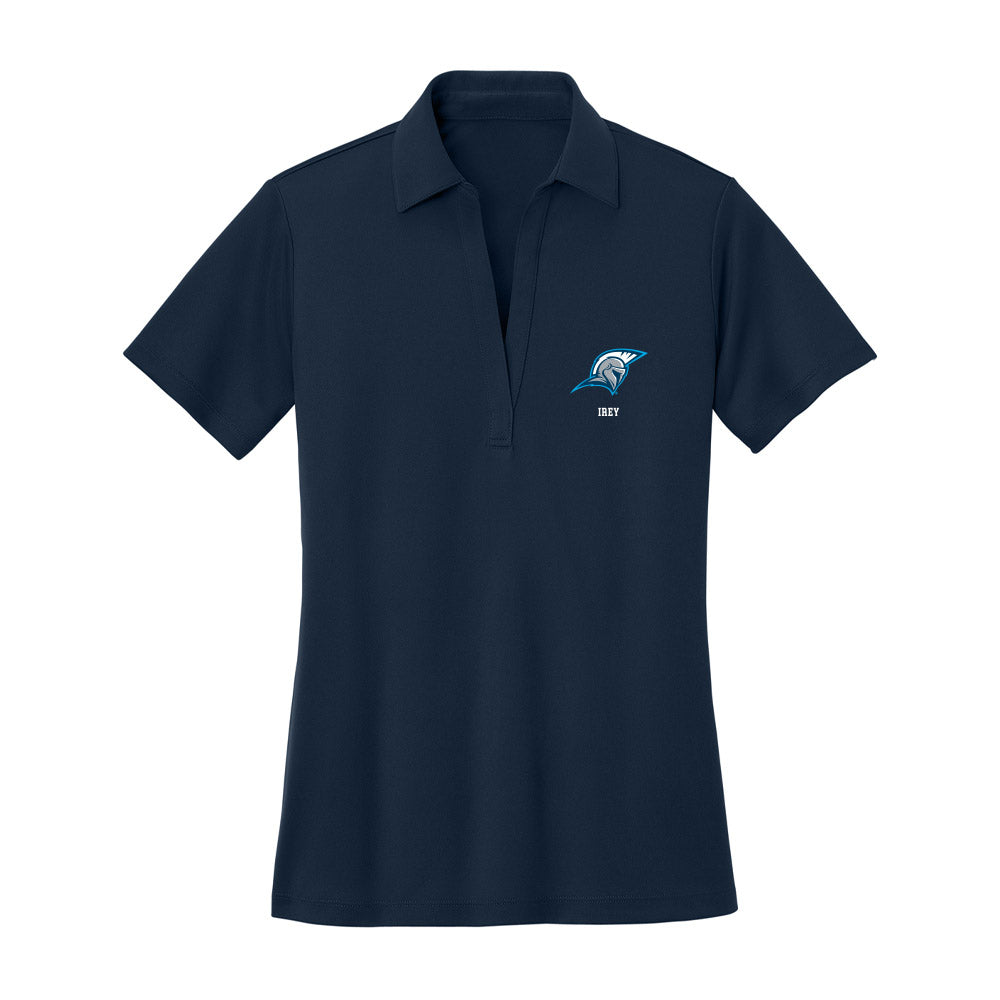 Dakota State - NCAA Men's Track & Field : Bergen Irey - Women's Activewear Polo Shirt-0