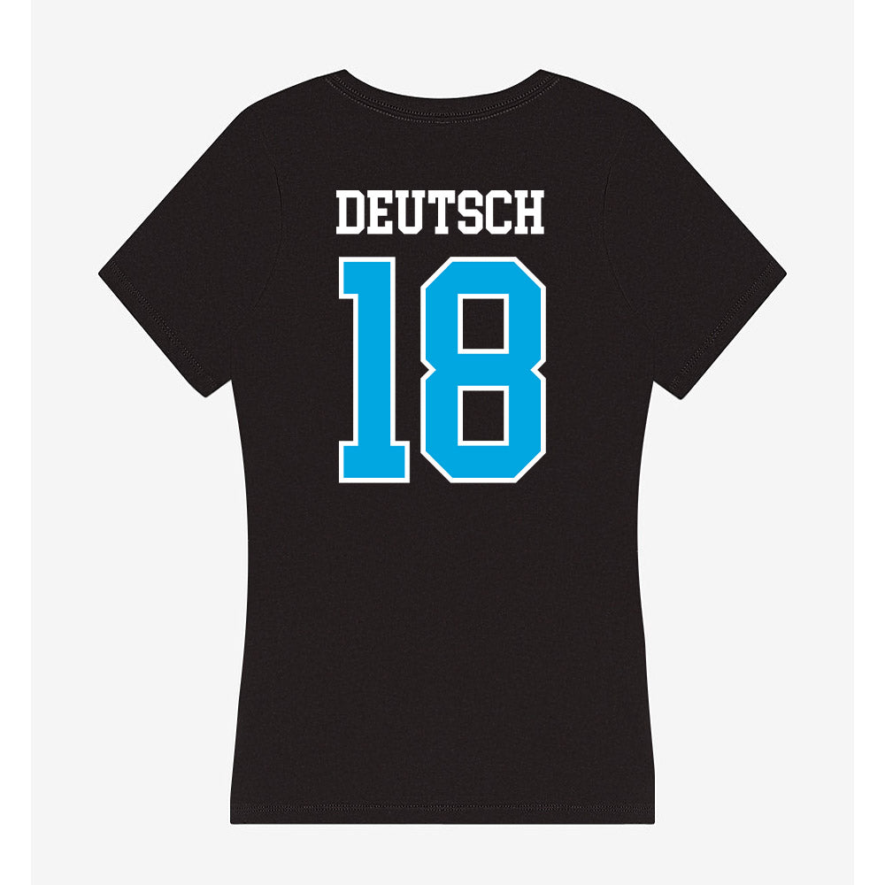 Dakota State - NCAA Football : Lane Deutsch - Women's V-Neck T-Shirt-1