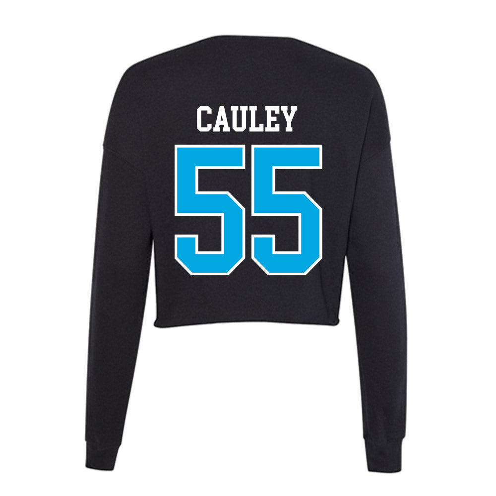 Dakota State - NCAA Football : Kendall Cauley - Women's Cropped Crew Fleece-1