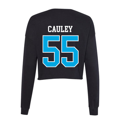 Dakota State - NCAA Football : Kendall Cauley - Women's Cropped Crew Fleece-1