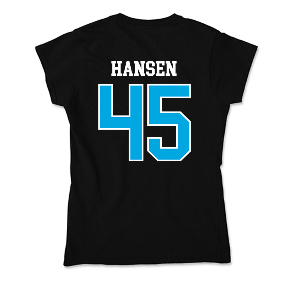 Dakota State - NCAA Baseball : Ben Hansen - Soft Style Women’s T-Shirt-1
